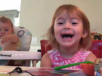 Screen Shot 2017-10-15 at 3.24.07 PM  Hahahahahaha! Liam isn&#39;t the least bit concerned about what his sister is doing or seeing